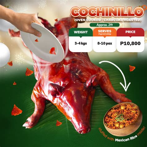 cochinillo price batangas